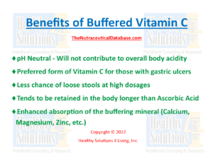 Buffered Vitamin C Benefits
